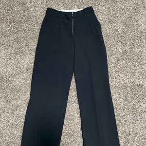 Aritzia Wilfred Effortless Pants Black Tall 6